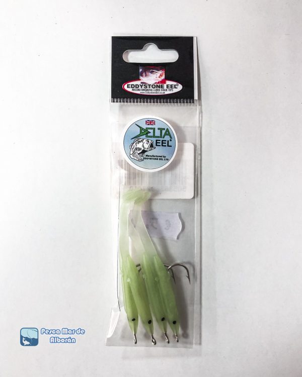 Eddystone Eel Delta Eel 65 mm Color 20 Verde Fluor