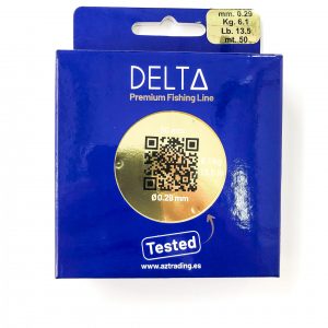 Delta Premium Fishing Line Fluorocarbon 100% 0.29mm 100mtrs