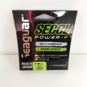 Seaguar Secol Power-F Fluorocarbon Colmic 0.165mm 50m 3.000kg 6.60lb