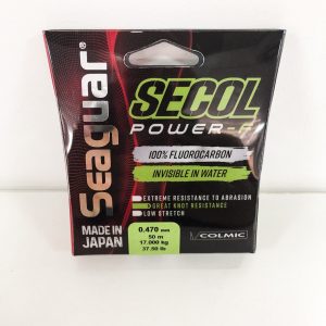 Seaguar Secol Power-F Fluorocarbon 0.470mm 50m 17.000kg 37.50lb