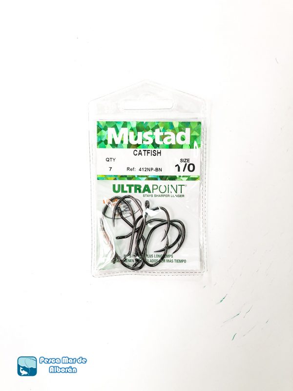 Mustad Catfish 412NP-BN Nº1/0