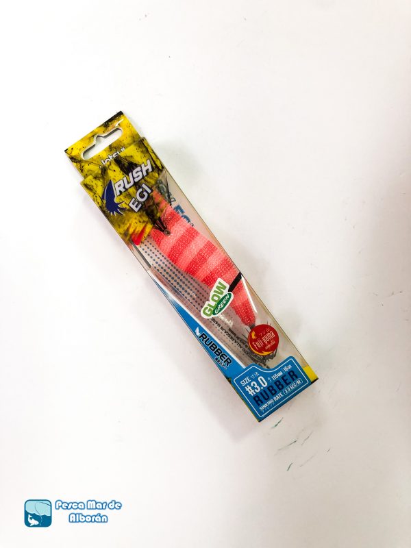 Jatsui Rush Egi Rubber 3.0 Color RED