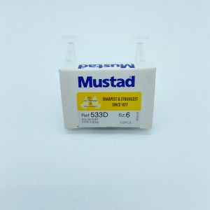 Mustad Caja de anzuelos 533-DT Nº6