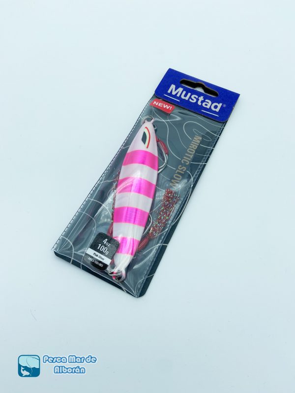 Mustad Mirotic Slow Jig 100gr color 003 Pink Glow