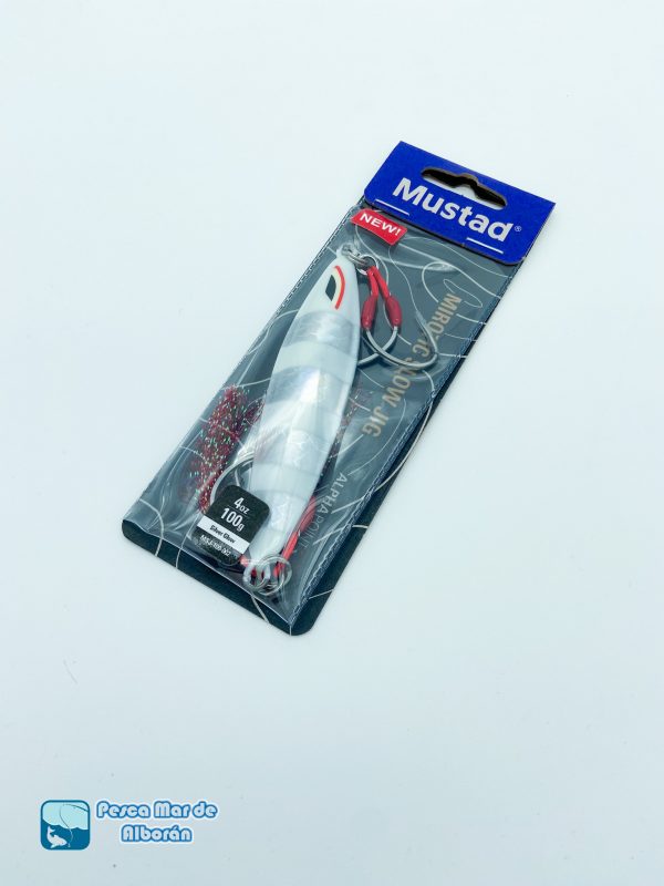 Mustad Mirotic Jig Slow 100gr color 002 Silver Glow