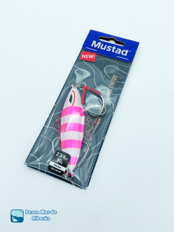 Mustad Mirotic Slow Jig 80gr color 003 Pink Glow