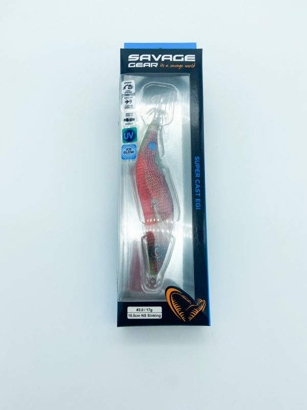 Savage Gear Super Cast Egi 3.0 NS Color Napalm