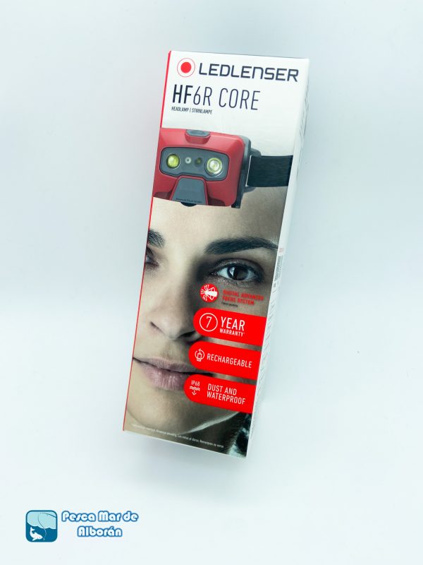 Ledlenser HF6R Core color rojo