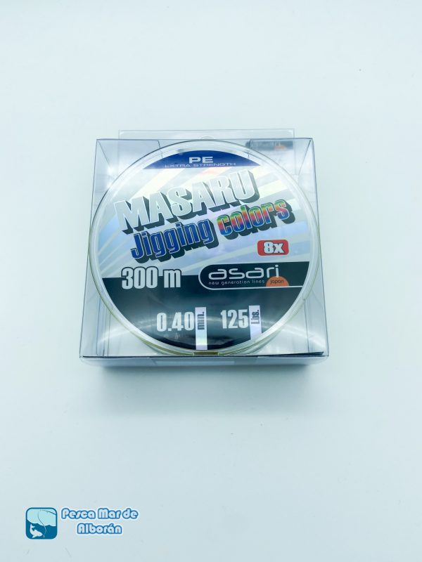 Masaru Jigging Color 8x 300m 0.40mm 125lbs.