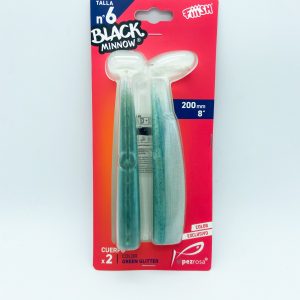 Fiiish Black Minnow Nº6 Talla 200 Color Green Glitter