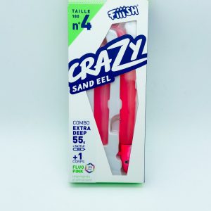 Fiiish Combo Crazy Sand Eel Nº4 Talla 180 55gr Color Fluo Pink
