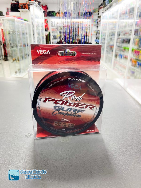 Vega Power Red Surf Competition 0,40mm 1000 mtrs
