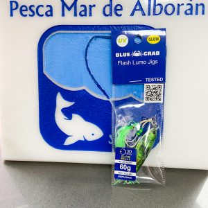 Az Trading Blue Crab Jig Fat Glow 60gr Color Green Dorado