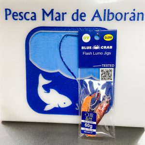 Az Trading Blue Crab Jig Fat Glow 60gr Color Red Mullet