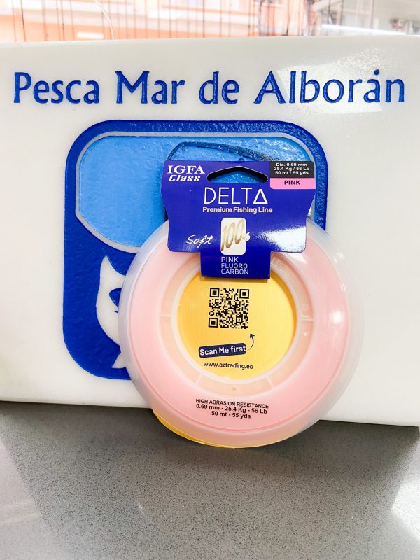 Delta Pink Fluorocarbono 100% 0,690mm 50mt