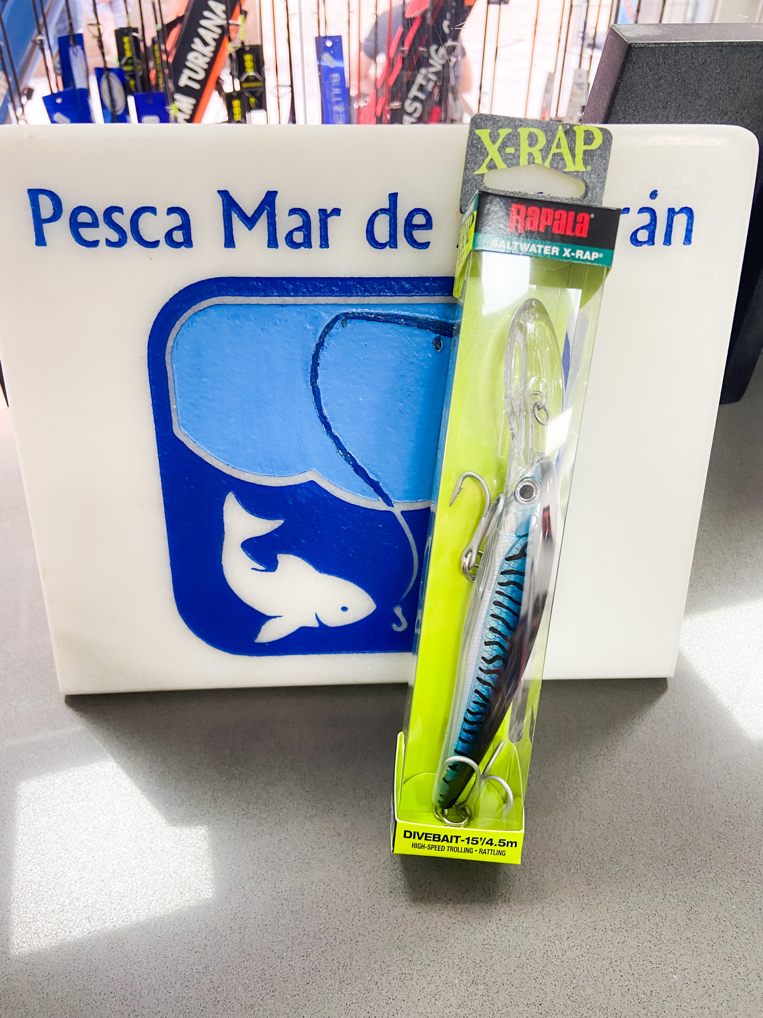 Rapala X-Rap MAG 12cm Color SBM Silver Blue