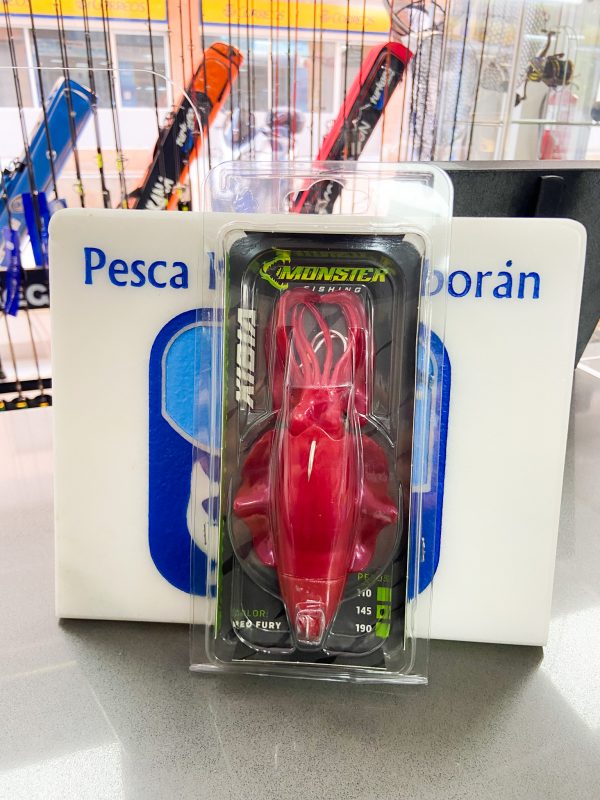 Monster Fishing con assist 145gr color Red Fury