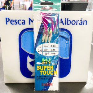 Duraflot Plumillas Pez con pluma roja Nº 2/0