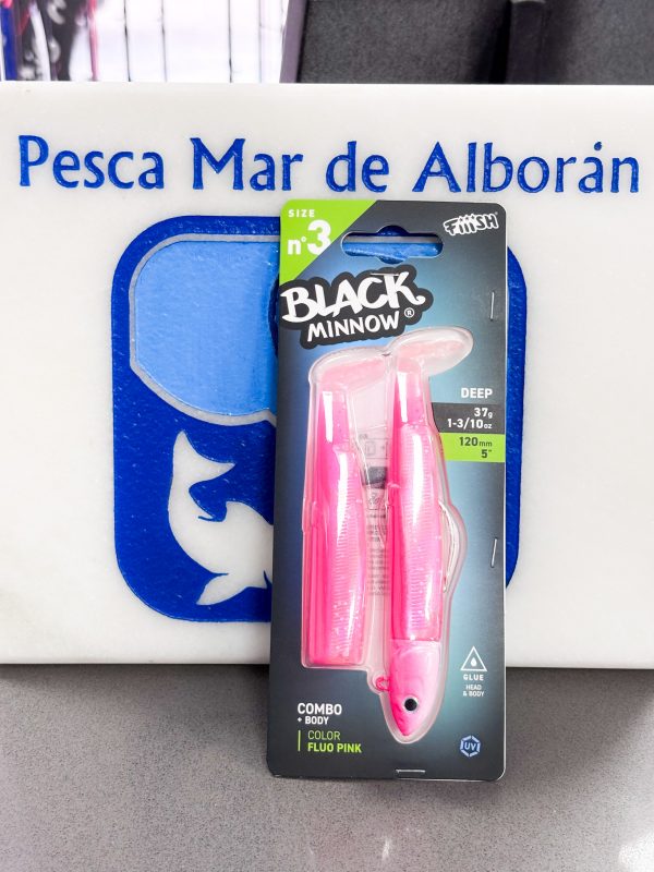 Fiiish Combo Black Minnow Nº3 Talla 120 37gr Fluo Pink