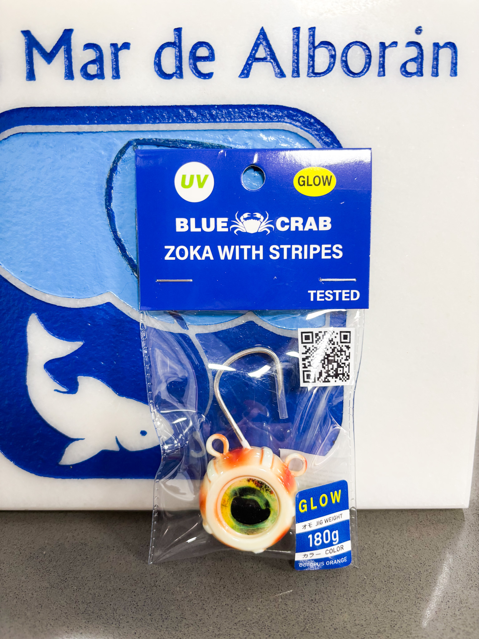 Blue Crab Zoka 180gr Color Orange