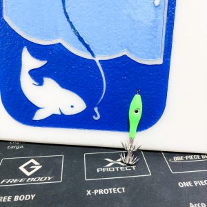 Garrapata Egi Color Verde Fluor