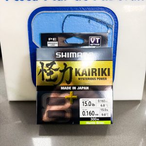 Shimano Kairiki 8x 0,16mm 300 mt