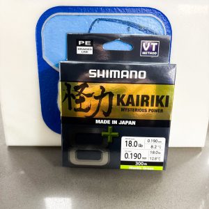 Shimano Kairiki 8x 0,19mm 300 mt