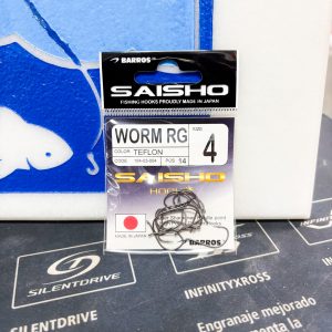 Barros Anzuelos Saisho Worm RG Teflon Nº4