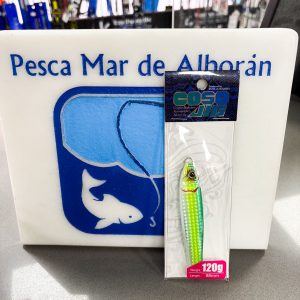 Coso Jig 120 gr Color Verde y Lima