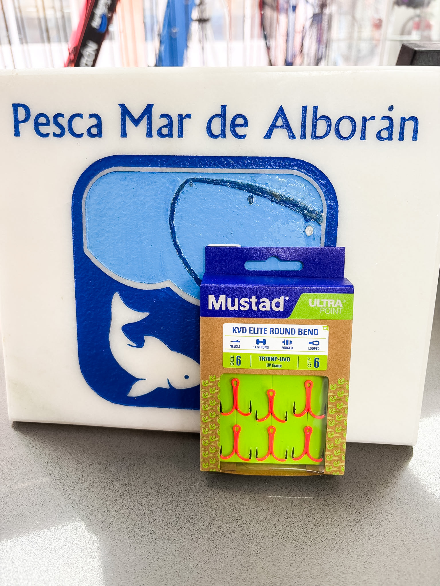 Mustad Triple KVD Elite Round Bend Nº6