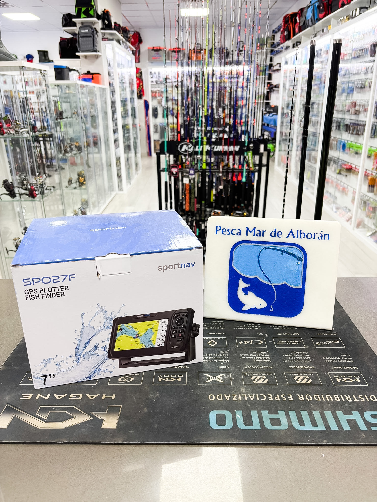 Sportnav Sonda GPS Plotter SPO27F con Transductor 50/200